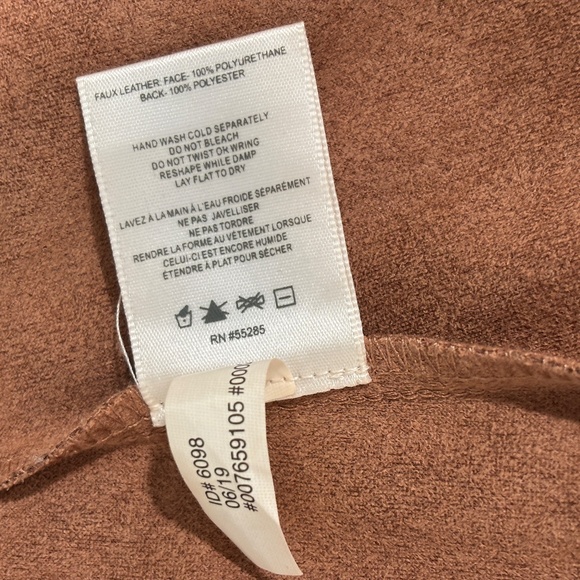 Express x Negin Mirsalehi Faux Leather Skirt - Brown/Black Snake Print Size 8 - Picture 10 of 10